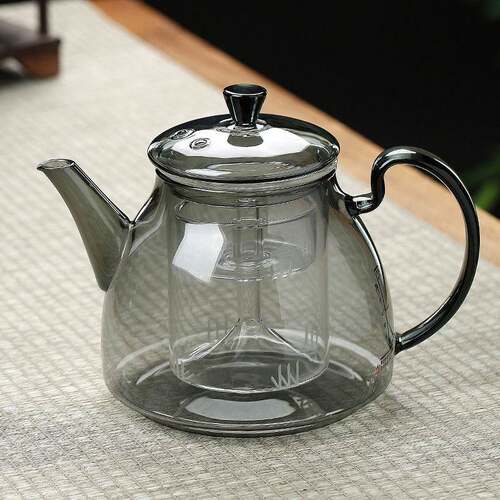 高硼硅玻璃茶壶泡茶壶加厚耐高温电陶炉大容量茶具煮茶壶器单壶