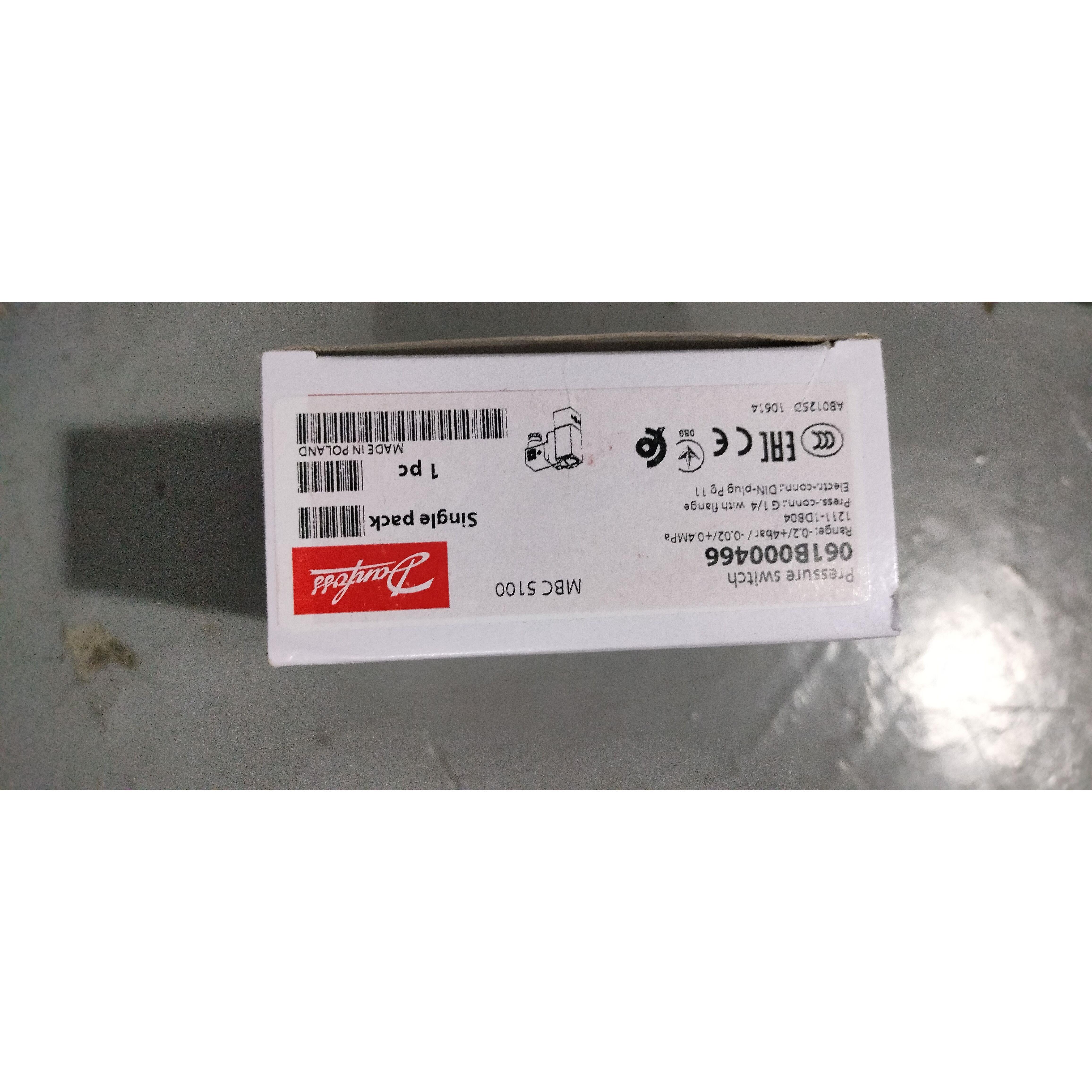 议价压力开关Mbc5100 061B100466船舶专用备件-0.2- 4bar现货