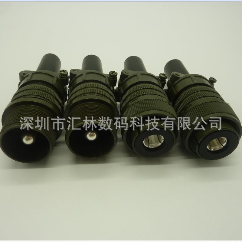 高品质连接器MS3106A20-2S单芯插头5015系列航空插头大电流150A