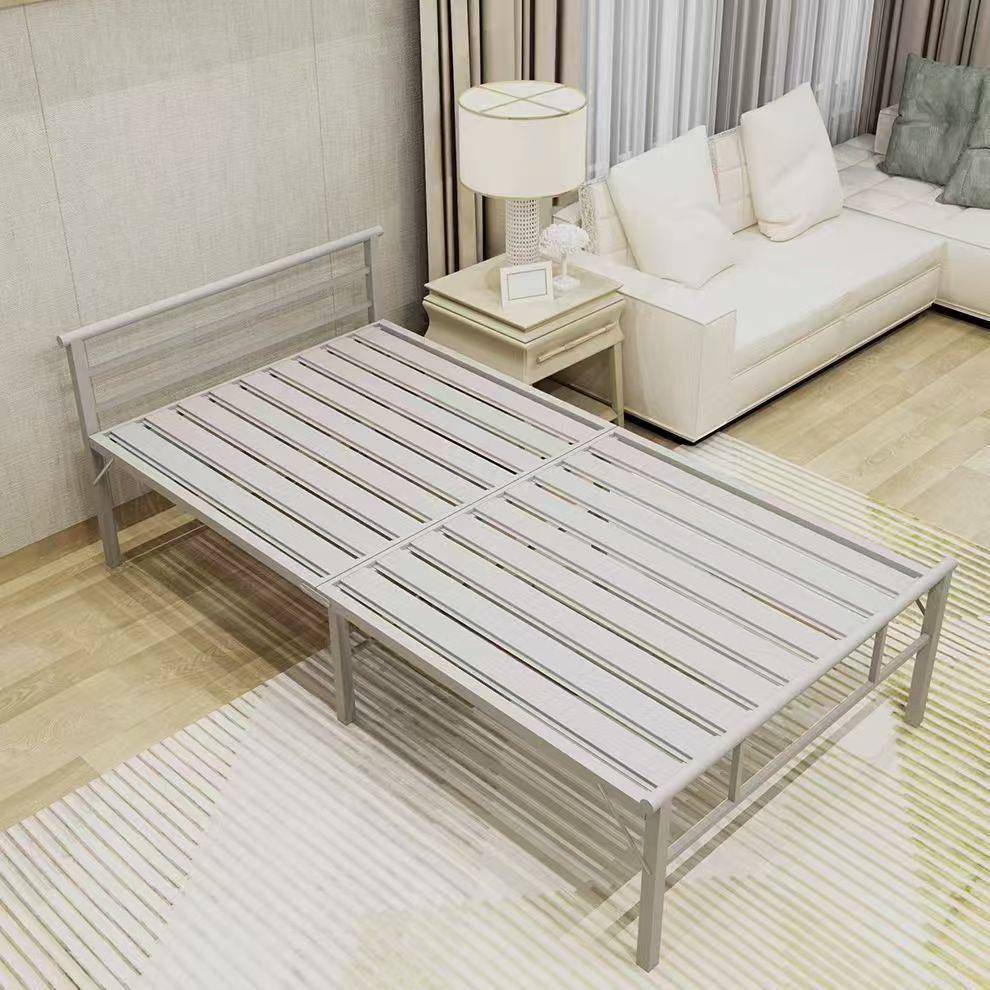 折叠床单人家用简易床铁架睡觉神器宿舍午休小床出租屋留宿铁床