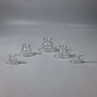 高硼硅玻璃称量壶称样壶平底称量勺称量壶50ml102550ml毫升倒液管