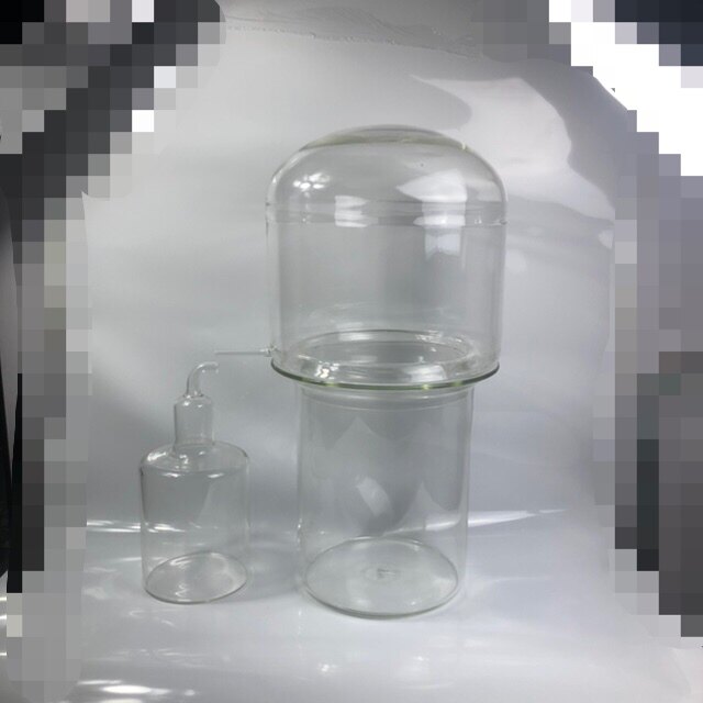 大型蒸馏装置设备玻璃纯露精油提取玻璃平底烧瓶加热提取提纯水蒸