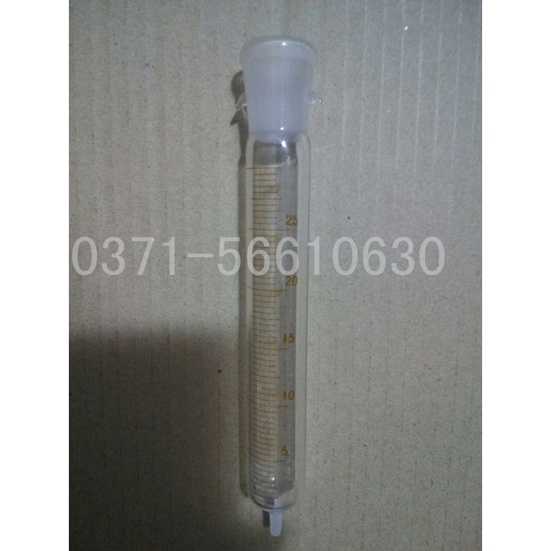 玻璃针筒式刻度管 玻璃刻度注射器 可加工定做