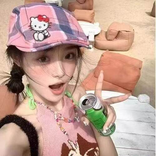 35格帽饰三五甜酷贝雷帽