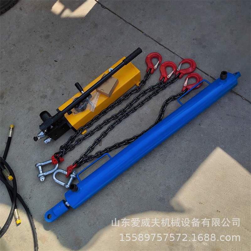 山东爱威夫 液压紧链器 手动刮板机紧链机10T 刮板运输机配套工具