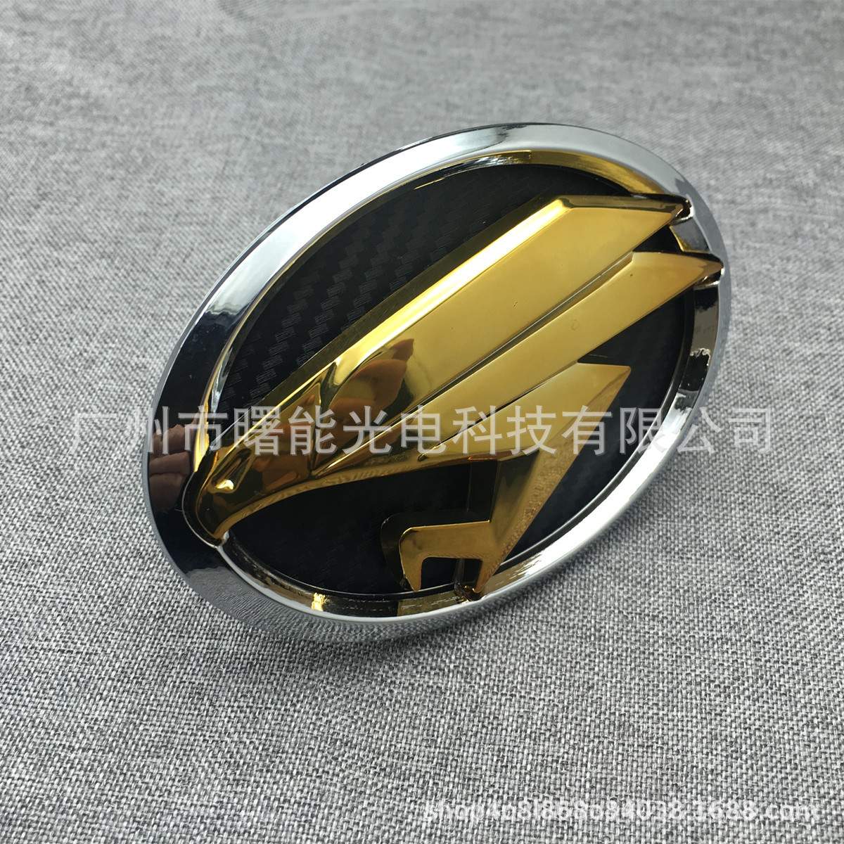 适用于丰田卡罗拉凯美瑞改装前标老鹰标飞鹰中网标金色鸟标车标