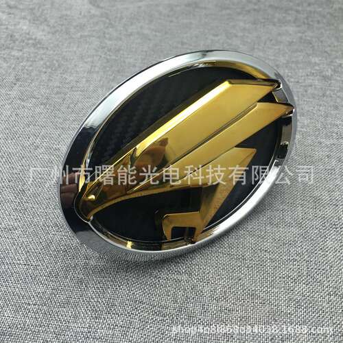 适用于丰田卡罗拉凯美瑞改装前标老鹰标飞鹰中网标金色鸟标车标