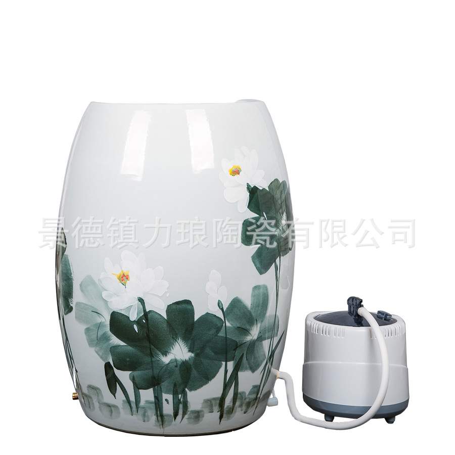 活瓷足蒸瓮 足蒸缸 黄精熏蒸缸熏蒸足瓮