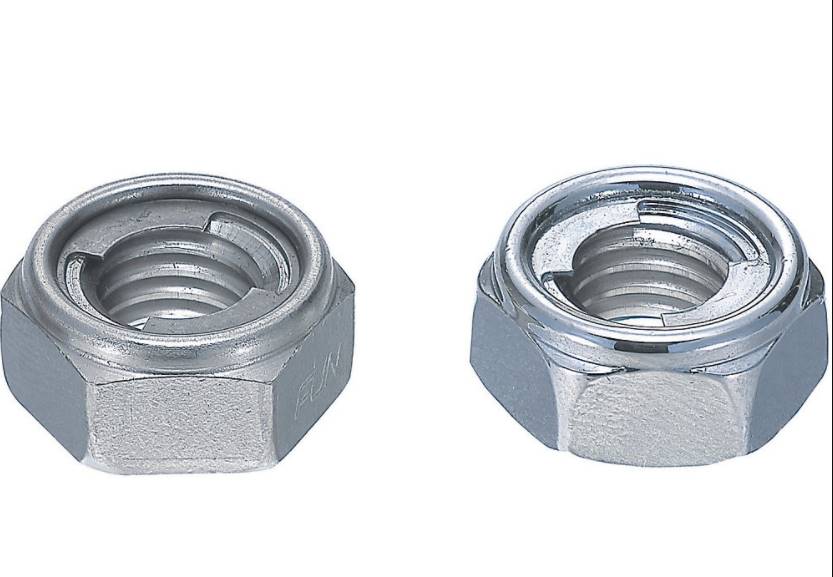 不锈钢U型钢片自锁螺母UNUTSZ 3 4 5 6 8 10 12 16 金属防松螺帽