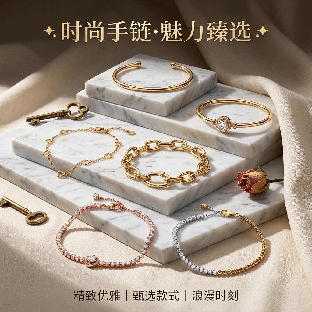 时尚手链女高级感小众