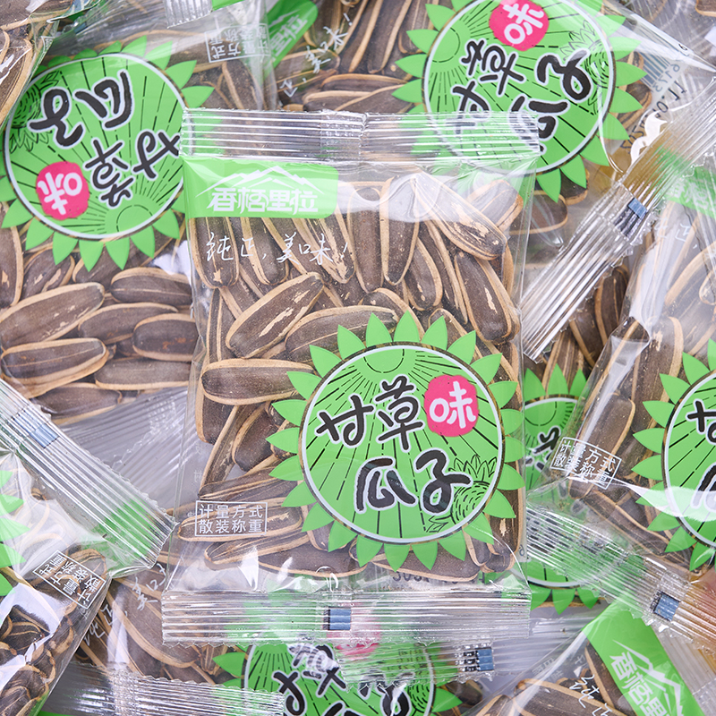 未氏嗑嗑瓜子小包装大颗粒葵花籽甘草葵花瓜子炒货零食 香格里拉