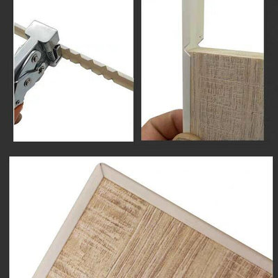 木5工4-90度封卡OIS条线合槽角度剪刀折边钳边90度铝金生态板边条