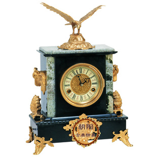古典 欧式 座钟 仿古机械铸铜理石钟 专业配件 钟表 古钟镀金