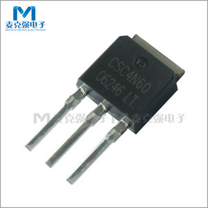 国产场效应管MOS管CSC4N60 TO-251 N沟道4A/600V绝缘栅MOSFET