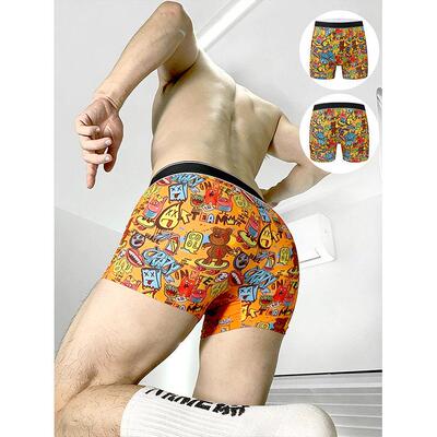 Men's Casual Men's Regular Fit Solid Drawstring Waist