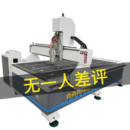 辉泰1325木工雕刻机压滚轮广告牌亚克力PVC双色板雕刻切割机济南