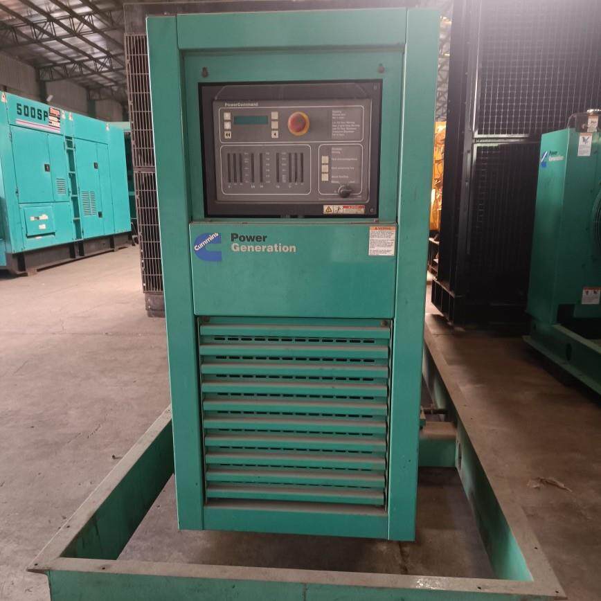 二手柴油发电机组康明斯NT855-G6 250KW 回收工厂在位机康明斯