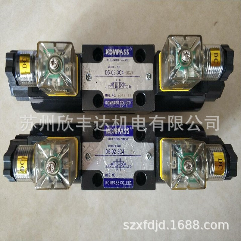 KOMPASS电磁阀D5-02-3C2-A15康百世D5-02-3C3-A15 3C4 3C40 3C5