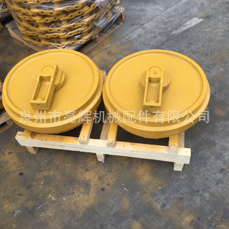 底盘配件四轮一带 神钢挖掘机引导轮SK045 挖掘机导向轮 支重轮