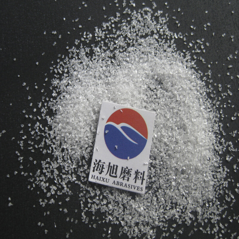 船体喷砂白刚玉