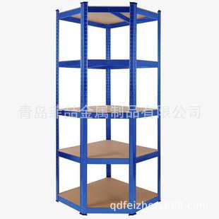 MDF 铆钉孔 180x90x45cm 层板货架 拐角货架 葫芦孔 角架