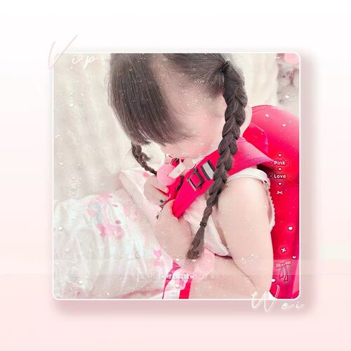 定制po33萌妹可爱萝莉双马尾粉白萝莉美化圈少女真人定制头像
