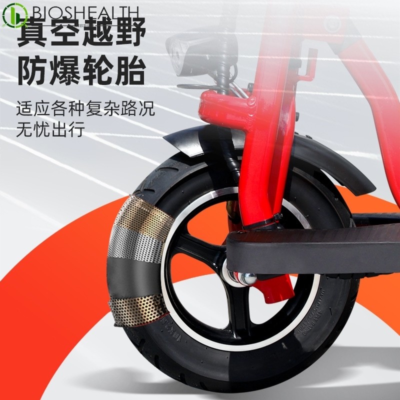 新款电动三轮车老年人购物代步车残疾人电动轮椅车可折叠电瓶车