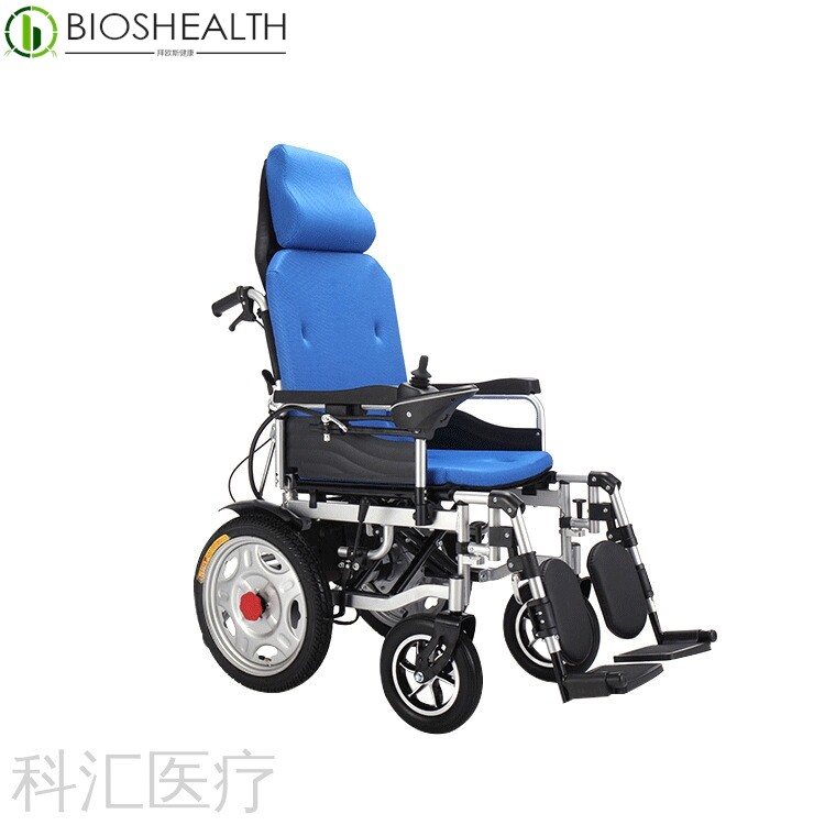 20AH电池老人代步车可全躺电动轮椅车超威电池代步车可全躺加厚