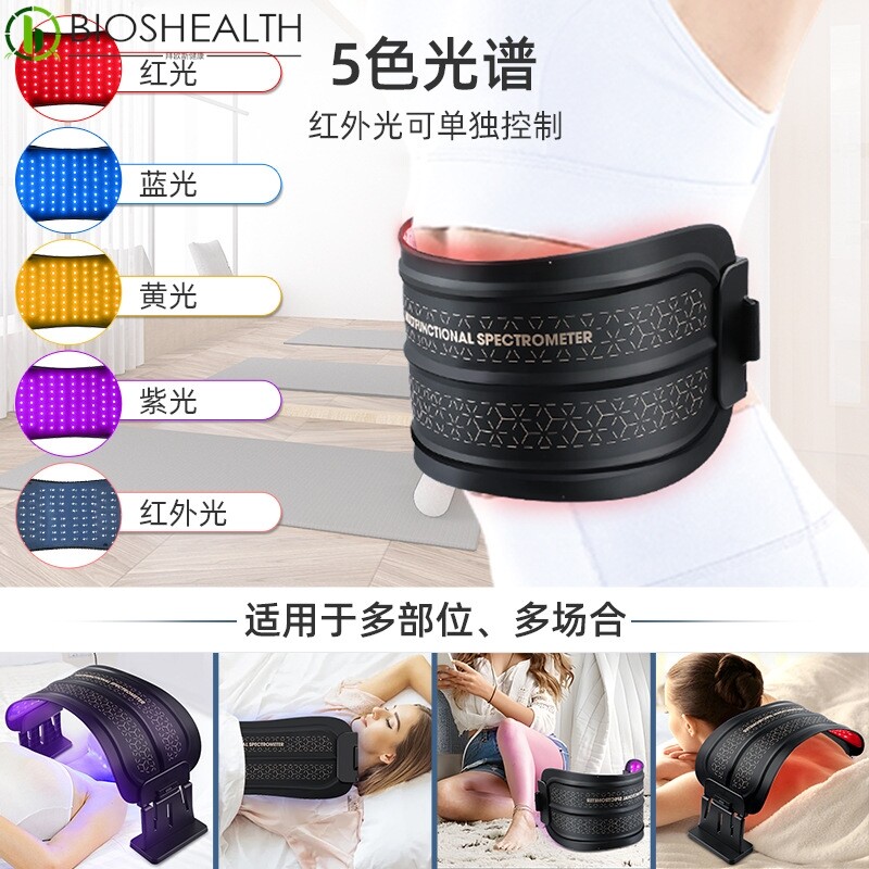 折叠式大排灯光谱仪LED嫩肤仪家用个人护理仪硅胶光子美容面罩
