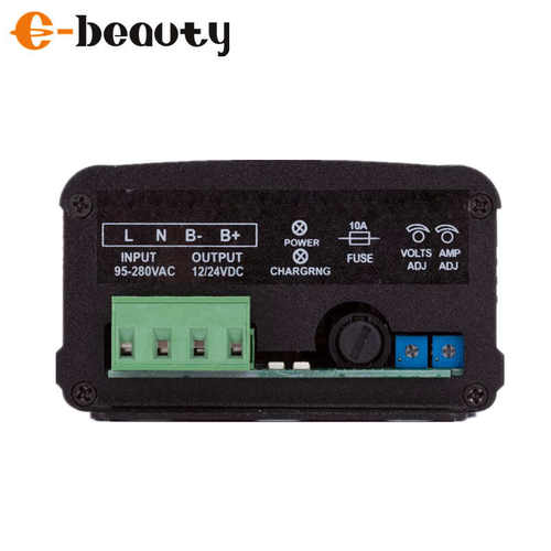 BAC06A柴油发j电机电瓶充电器 6A开关电源自动蓄电池浮S充器12V/2