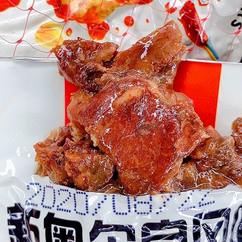 香辣鸡块卤味乡巴佬风味鸡排鸡杂童年零食8090后味道怀旧休闲零食
