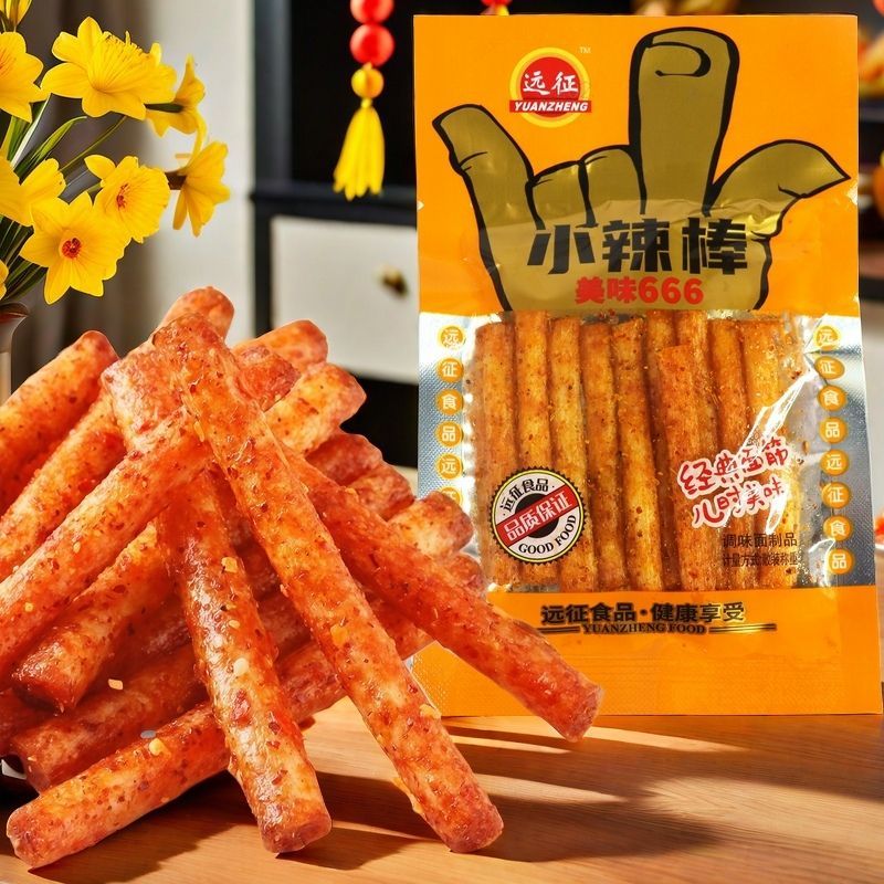 麻辣小面筋小辣棒辣条零食休闲小吃食品儿时校园怀旧美味网红辣棒