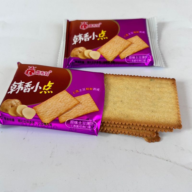 雷布特 原味土豆薄饼 土豆饼 韩香小点 零食茶点香脆2斤装