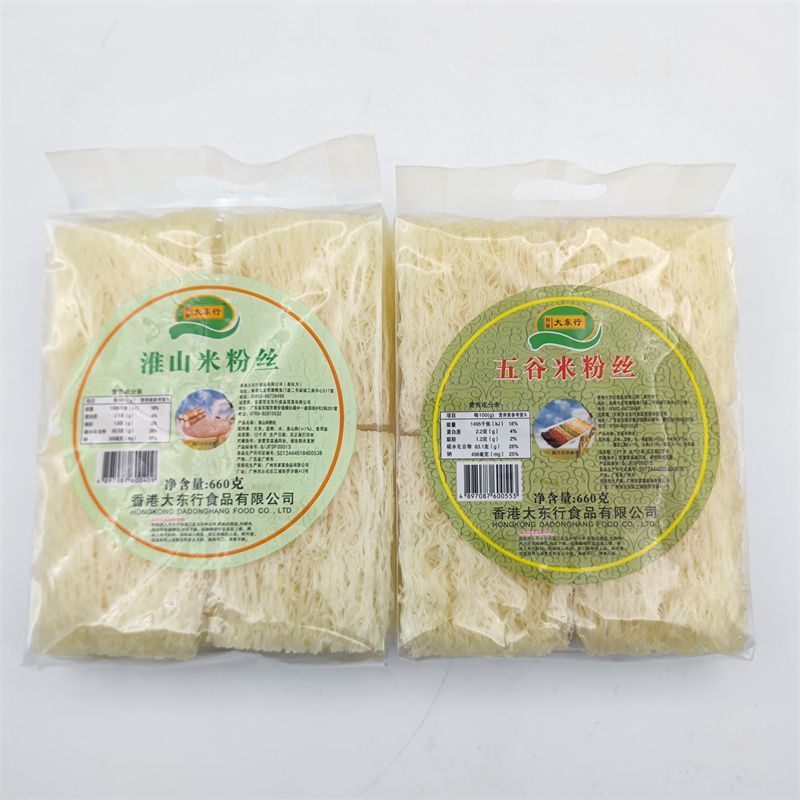 大东行米粉淮山正宗五谷粉丝广东客家炒粉特产东莞米线汤粉660