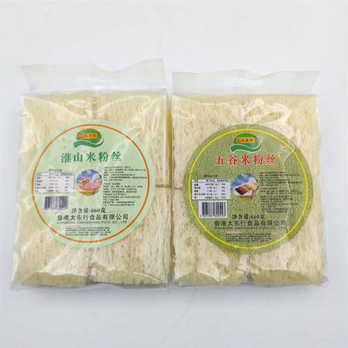 大东行米粉淮山正宗五谷粉丝广东客家炒粉特产东莞米线汤粉660