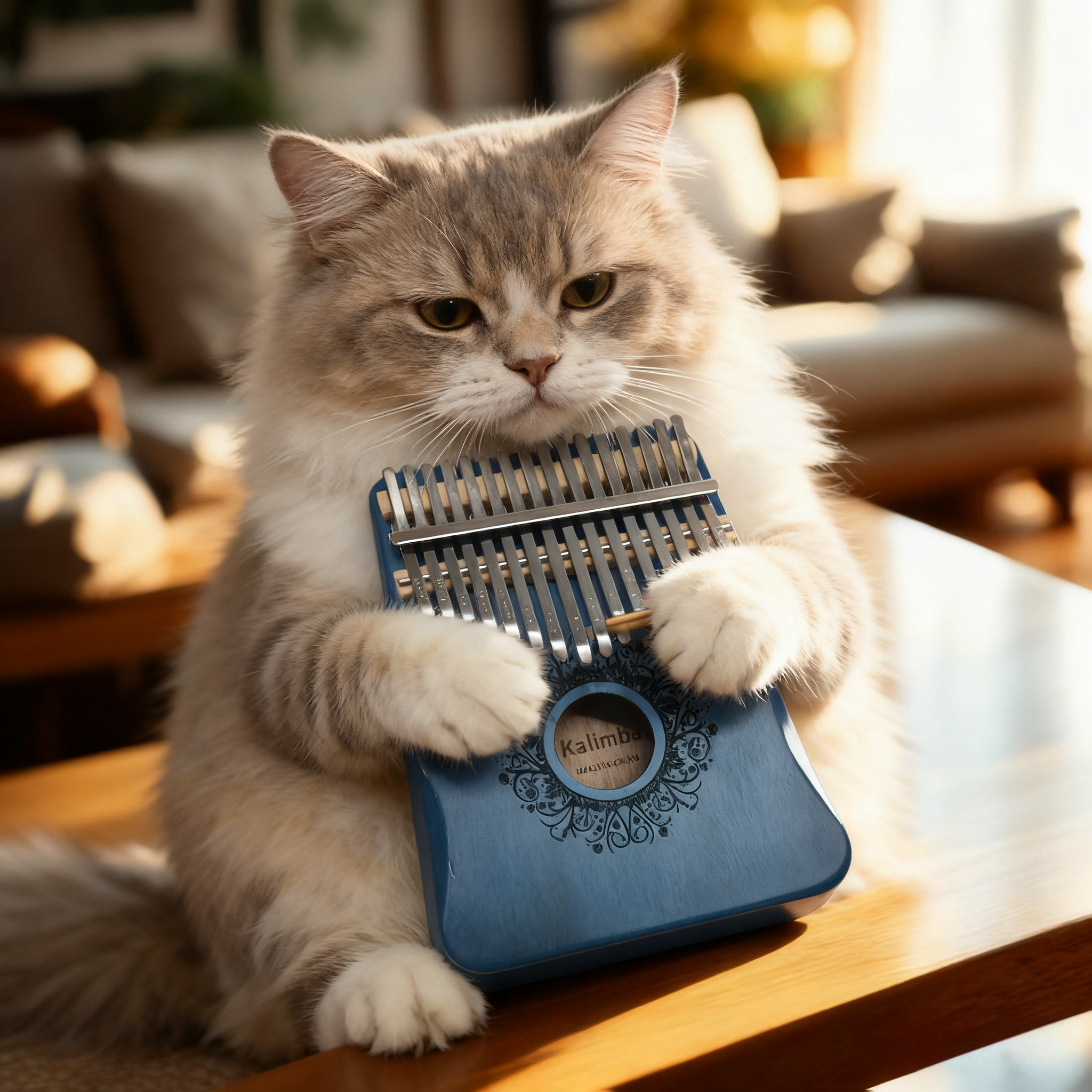 手拇指琴21音17音樱花拇指琴学生的手指琴高颜值迷你儿童8拇指琴