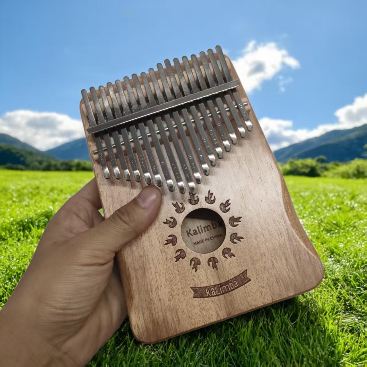 拇指琴卡林巴21音五指琴女生初学者木质8音乐器9音手指姆钢琴17音,乐器/吉他/钢琴/配件,卡林巴/拇指琴,淘宝优惠券,粉丝福利购,淘宝优惠卷