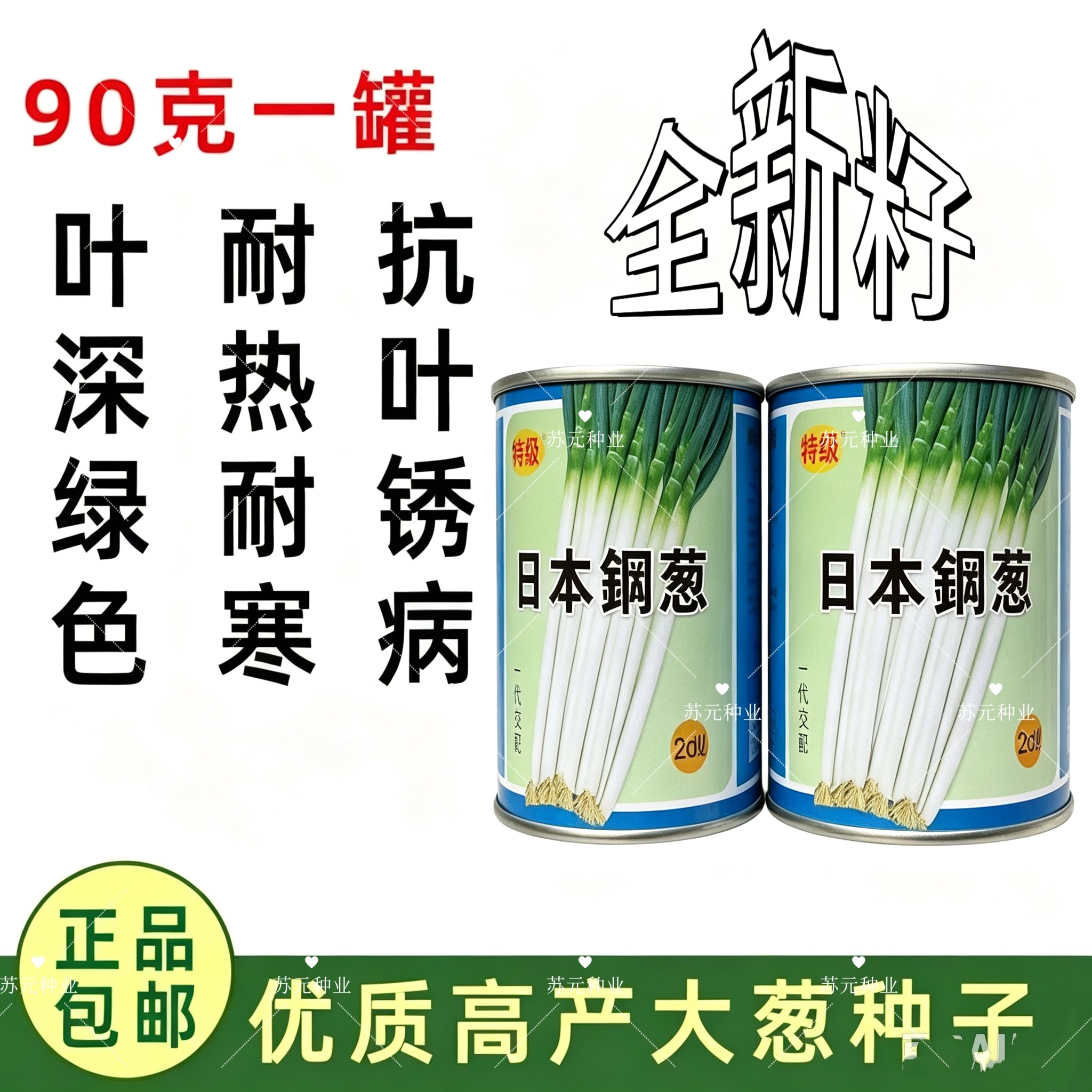 日本钢葱大葱种子抗逆性强抗病高产耐热耐寒抗倒伏春秋大田用种孑