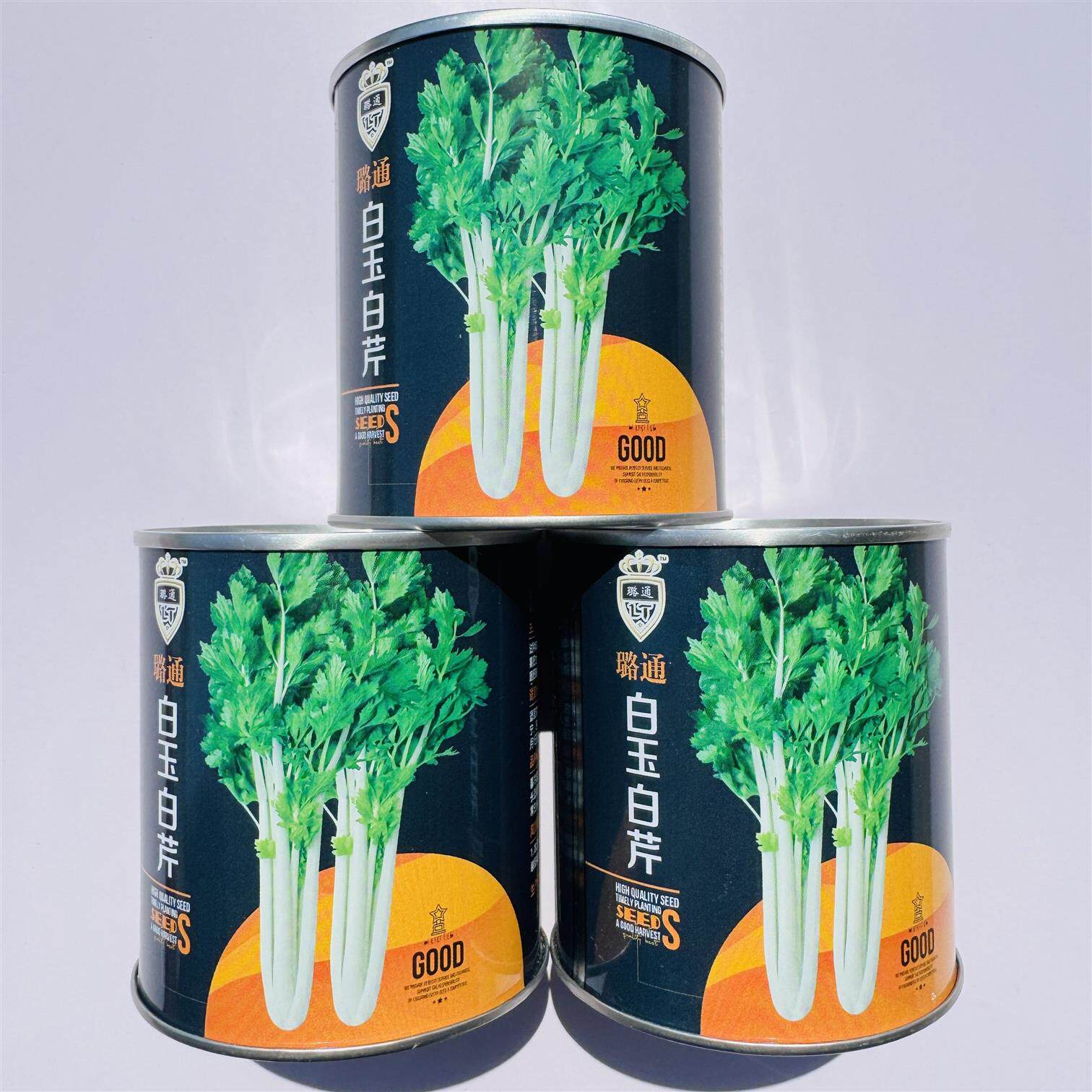 白玉白芹种子白芹菜种子洁白实心脆嫩高产抗病商品性佳春秋季播种
