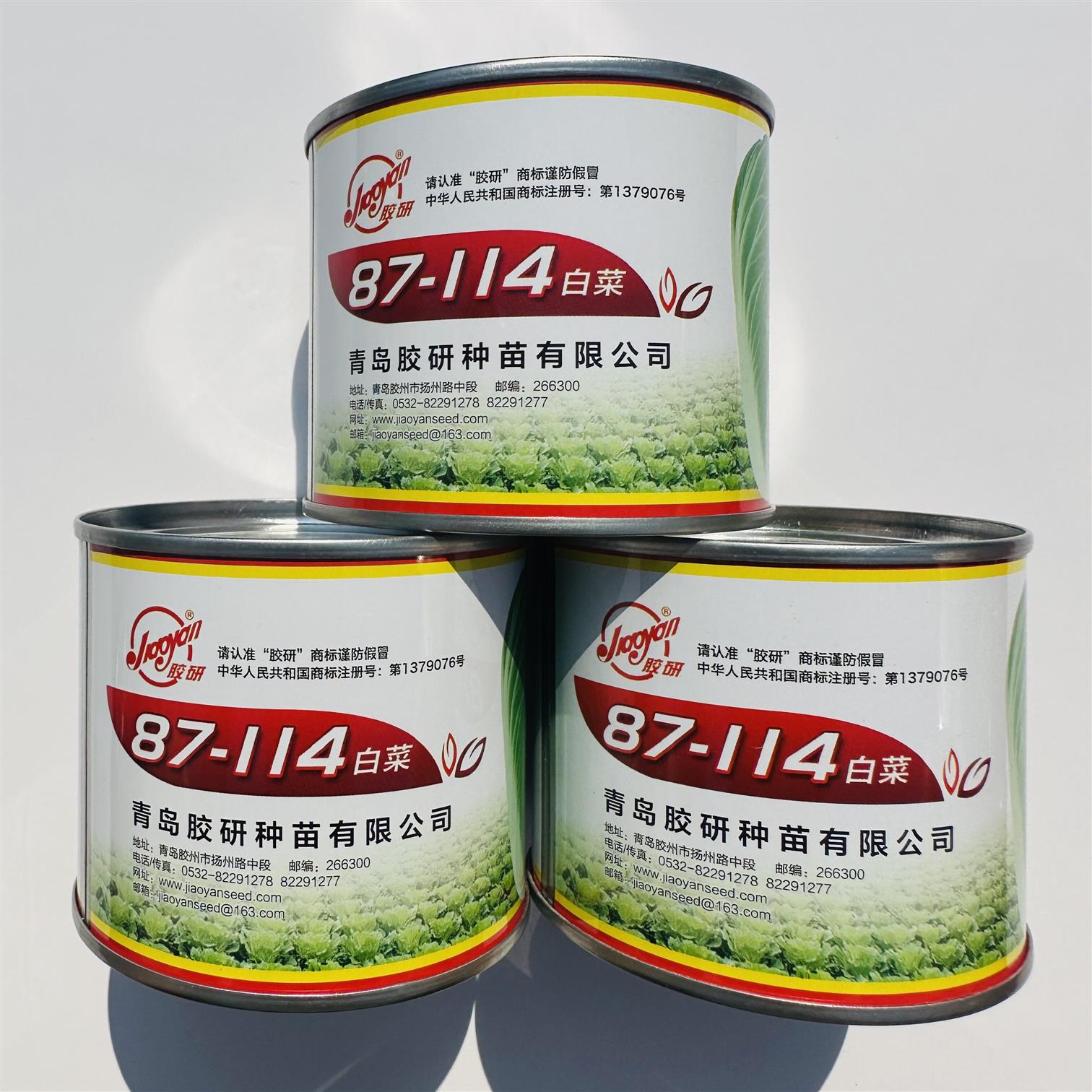 青研87114大白菜种子50克山东老品种大白菜籽85天耐贮藏大白菜籽