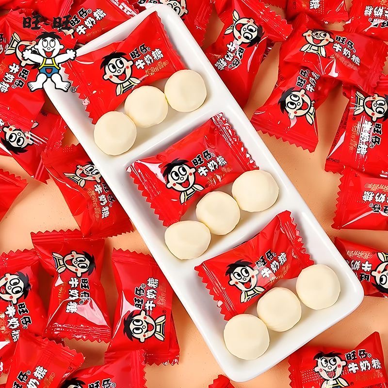 旺仔糖喜糖结婚庆糖果六一儿童软糖旺旺零食休闲食品批发