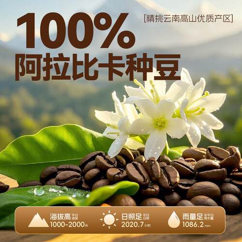 【第二大脑咖啡粉】冲泡速溶卡布奇诺三只松鼠