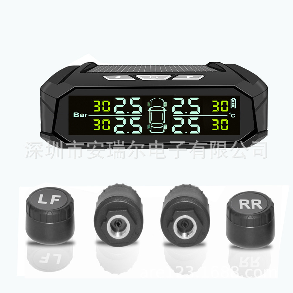 太阳能胎压监测器无线胎压监测器