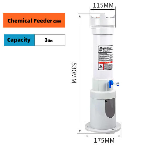 彩虹自动泳池投药器c300 rainbow pool chlorinator feeder氯化器