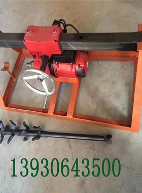 顶管机水钻顶管机自来水钻顶管机水平过路打孔钻机钻眼机