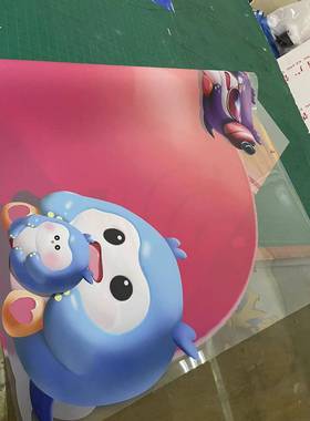 广州工厂UV超透贴彩白彩静电膜透明贴磨砂玻璃贴高清UV打印