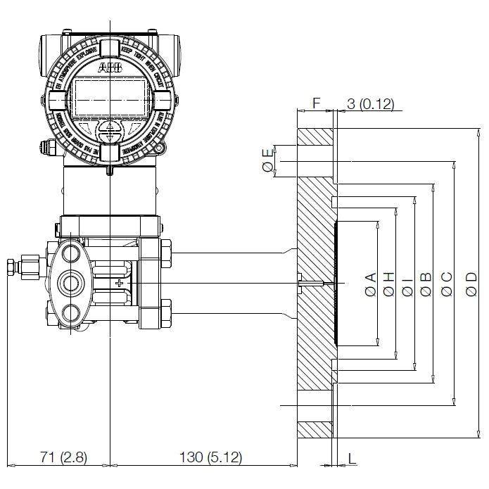 瑞士ABB266HDH隔膜式压力变送器原装直销