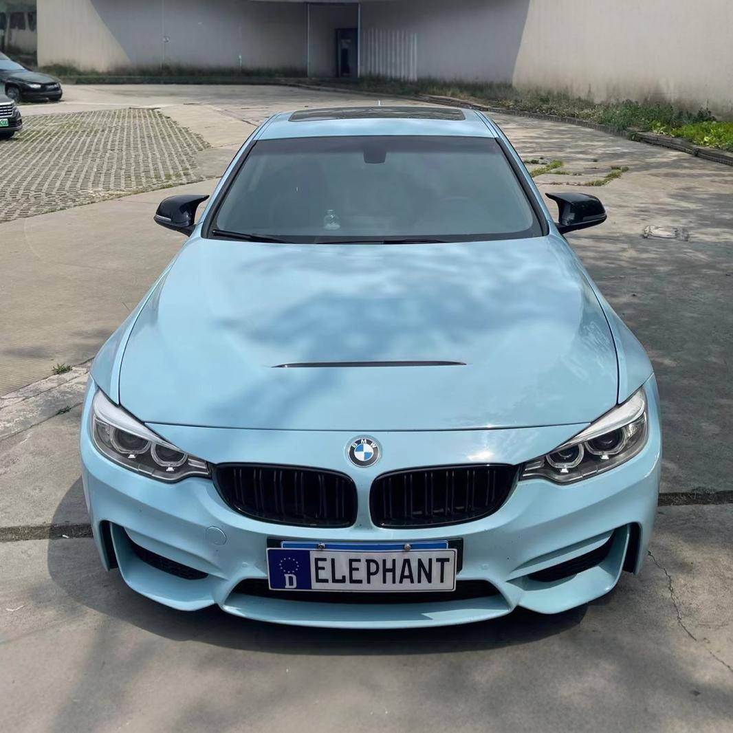 适用于宝马4系F32F33F36改装M41比1复刻版宽体大包围叶子板后轮