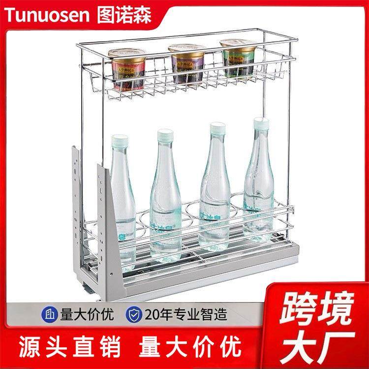 升降碗碟架拉篮橱柜下拉式双层收纳置物架碗碟沥水家用餐具沥水篮,电子元器件市场,集成电路（IC）,淘宝优惠券,粉丝福利购,淘宝优惠卷