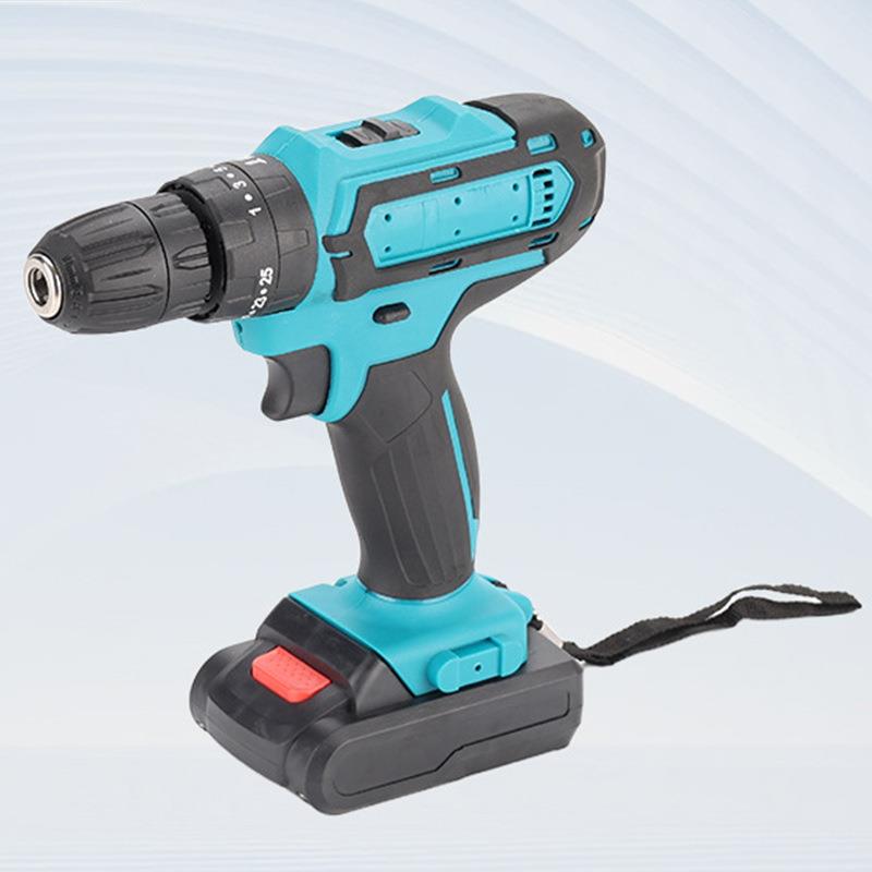 手电钻10mm电动工具多功能家用21v手电钻便携式锂电钻冲击钻